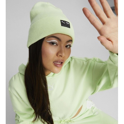 Puma cepure Archive Heather Beanie Yellow 021739 21