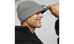 Шапка Puma Ribbed Classic Cuff Beanie Grey 024038 03