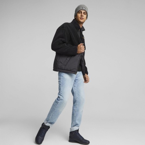 Шапка Puma Ribbed Classic Cuff Beanie Grey 024038 03