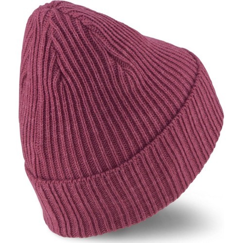 Puma Ribbed Classic Cuff Beanie Bordeaux 024038 05