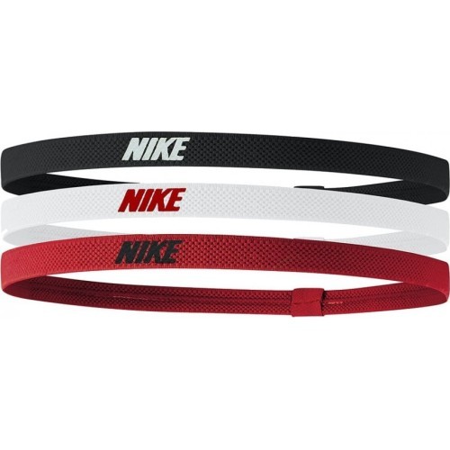 Nike Elastic Headbands 2.0 3P White Black Red N1004529 083