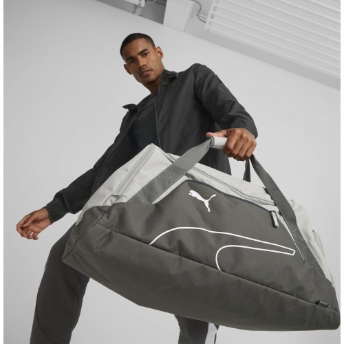 Спортивная сумка Puma Fundamentals, серая 079237 04