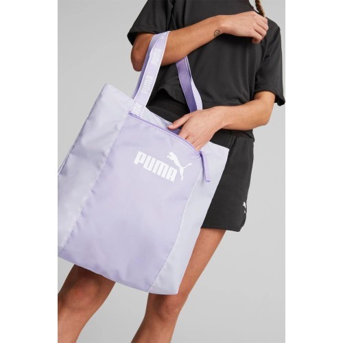 Puma Core Base Shopper Bag Vivid Purple 079465 02