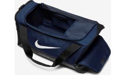 Nike Brasilia S Duff-9.5 Sports Duffel Bag Blue DM3976 410