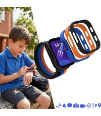 Children’s Smart Watch inSPORTline Cubbio - Black