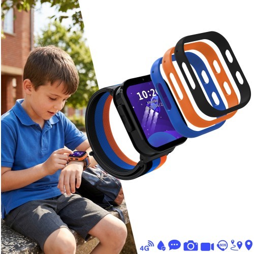 Children’s Smart Watch inSPORTline Cubbio - Black