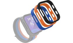 Replacement Silicone Frames for Children’s Smart Watch inSPORTline Cubbio (3 Pcs.) - Black-Blue-Orange