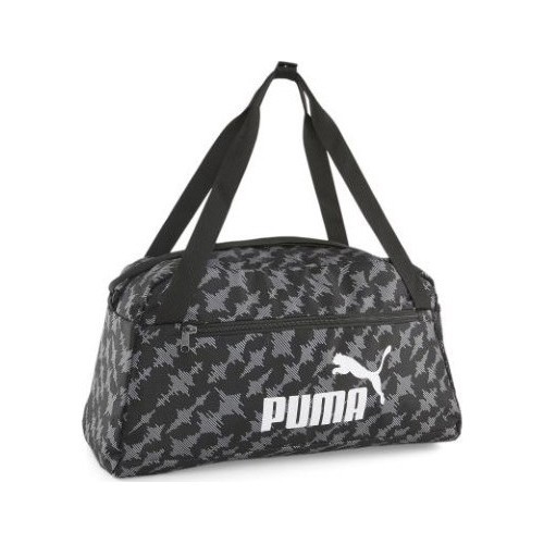 Puma Phase AOP sporta soma, pelēka/melna 079950 01