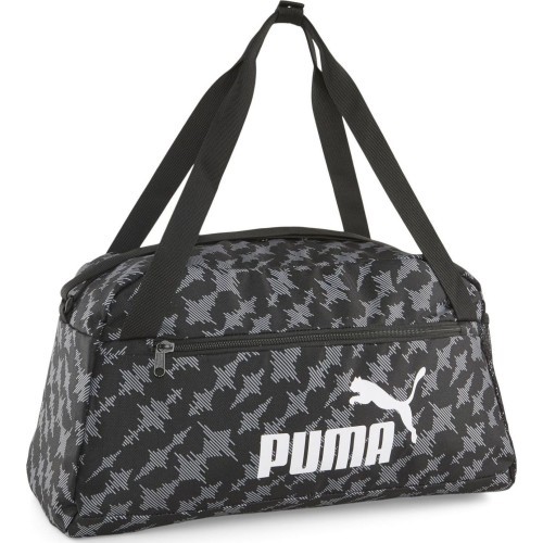 Puma Phase AOP sporta soma, pelēka/melna 079950 01