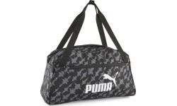 Спортивная сумка Puma Phase AOP серо-чёрная 079950 01