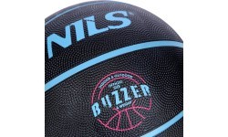 Баскетбольный мяч NILS NPK271 Buzzer, чёрный, размер 7