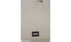 Puma Ribbed Classic Cuff Beanie White 024038 06