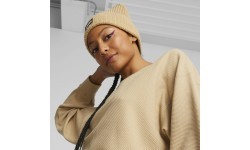 Puma Ribbed Classic Cuff Beanie Cream 024038 07