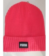 Puma Ribbed Classic Cuff Beanie Pink 024038 08