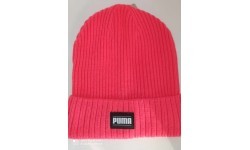 Шапка Puma Ribbed Classic Cuff Beanie розовая 024038 08