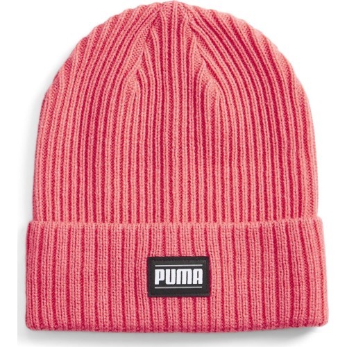 Шапка Puma Ribbed Classic Cuff Beanie розовая 024038 08