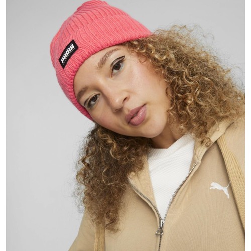 Puma cepure Ribbed Classic Cuff Beanie rozā 024038 08