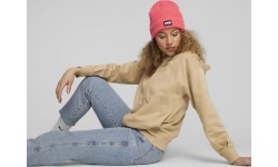 Puma Ribbed Classic Cuff Beanie Pink 024038 08