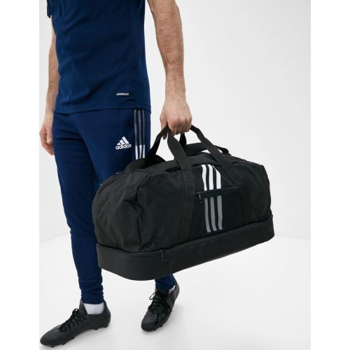 Спортивная сумка Adidas Tiro Duffel Bag M чёрная GH7270