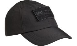 Чёрная бейсболка softshell