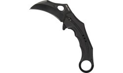 BLACK G10 ONE-HAND KNIFE ′KARAMBIT′