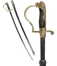 PRUSSIAN LION-HEAD SWORD REPRO