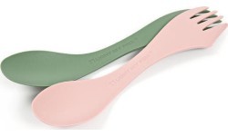 Karotdakša Spork M BIO, 2 gab., zaļa/rozā