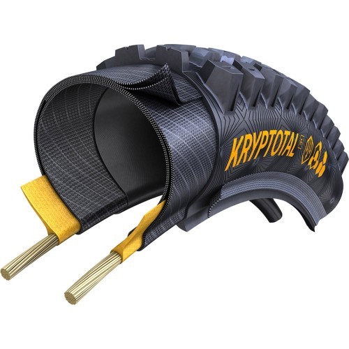 Continental Kryptotal-FR Trail riepa 29" x 2.60" (65-622) E-25, bezkameras, salokāma, Endurance