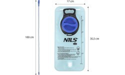NC1720 BLUE WATERSKIN 2L NILS CAMP