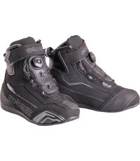 Motorcycle Boots W-TEC Karlaboa - Black and grey