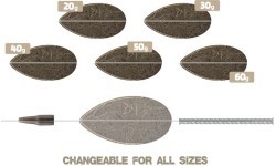 ZFISH Method Feeder Set Feeda X 20,30g + mold
