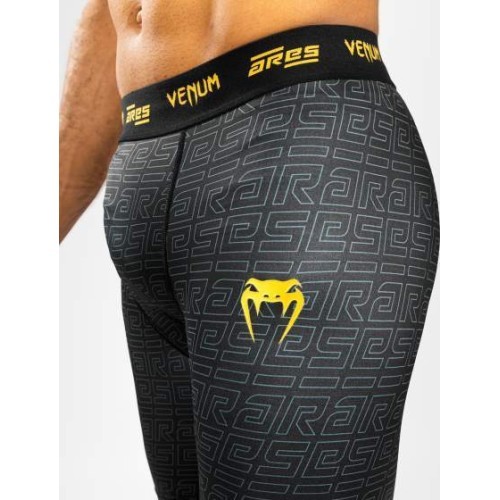 Venum x Ares 2.0 Vale Tudo šorti, melni/zelta