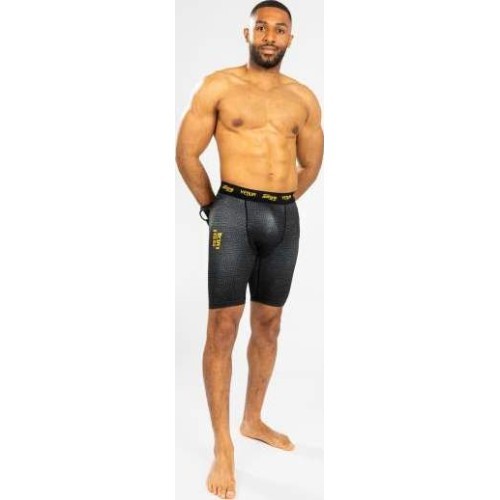 Venum x Ares 2.0 Vale Tudo šorti, melni/zelta