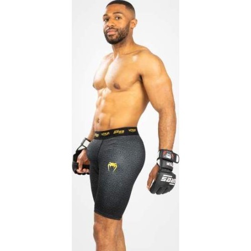 Venum x Ares 2.0 Vale Tudo šorti, melni/zelta
