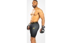 Venum x Ares 2.0 Vale Tudo šorti, melni/zelta