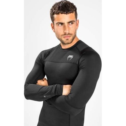 Рашгард с длинным рукавом Venum G-Fit Air, чёрный