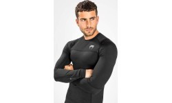 Venum G-Fit Air garroku rashguard krekls, melns