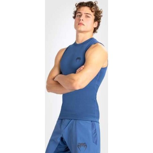 Venum Contender Men’s Sleeveless Rashguard - Blue