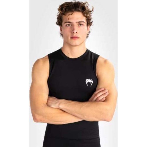 Venum Contender vīriešu bezpiedurkņu Rashguard krekls, melns/balts