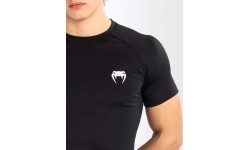 Venum Contender Men’s Short Sleeve Rashguard - Black/White