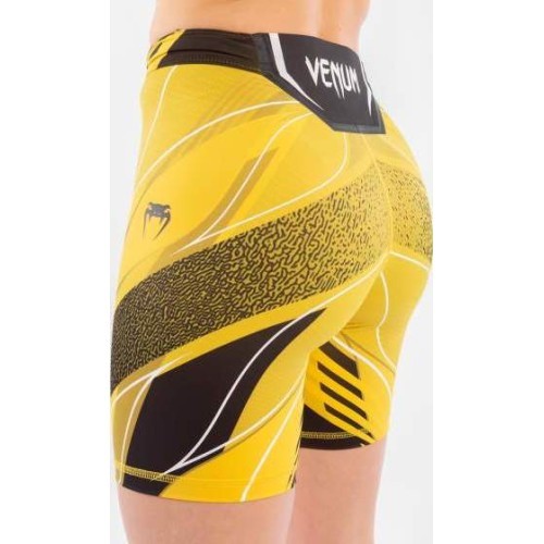 UFC Venum Authentic Fight Night Women's Vale Tudo Shorts - Long Fit - Yellow