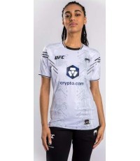 UFC Adrenaline by Venum Authentic Fight Night Women’s Walkout Jersey - White
