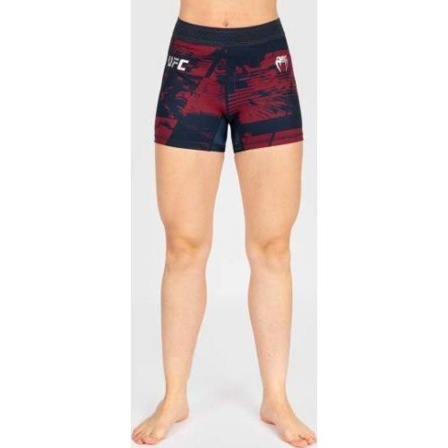 Женские шорты UFC Zenith by Venum Burgundy Authentic Fight Week Performance Vale Tudo