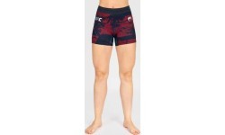 Женские шорты UFC Zenith by Venum Burgundy Authentic Fight Week Performance Vale Tudo