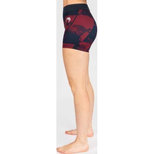 Sieviešu šorti UFC Zenith by Venum Burgundy Authentic Fight Week Performance Vale Tudo