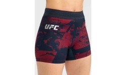 Женские шорты UFC Zenith by Venum Burgundy Authentic Fight Week Performance Vale Tudo