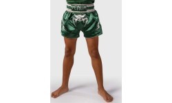 Venum Inferno Muay Thai šorti – zaļi/balti