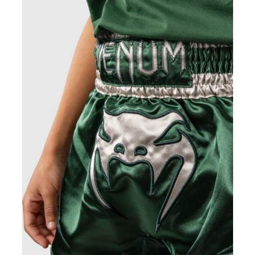 Venum Inferno Muay Thai šorti – zaļi/balti