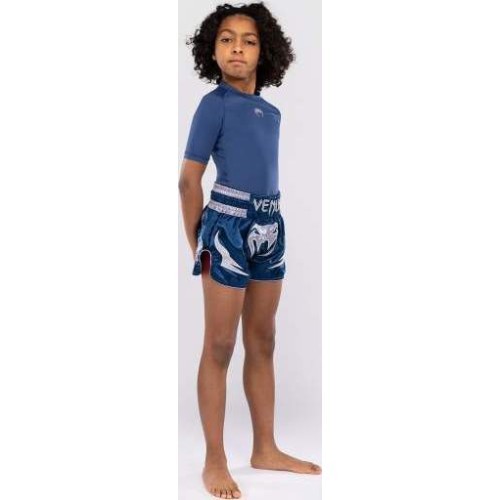 Venum Inferno Kids Thai Shorts - Royal Blue