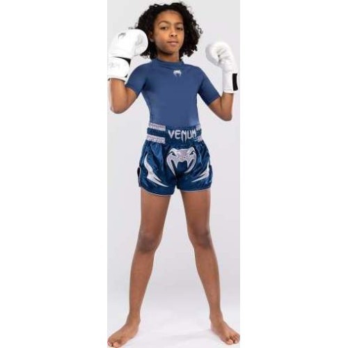 Venum Inferno Kids Thai Shorts - Royal Blue